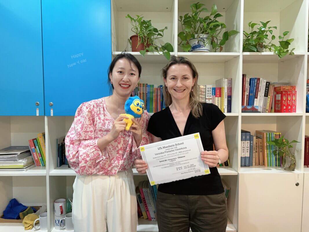 LTL Shanghai - Student Isabelle with Teacher Evelyn